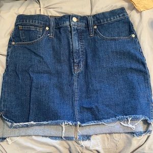 *SOLD* Madewell Denim Skirt